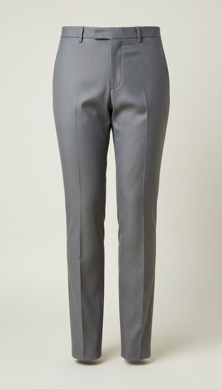 Tailored Trousers in Soft Slate